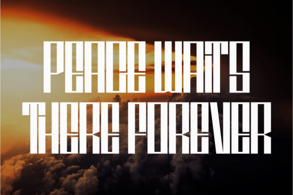 Heaven Font - Preview 1