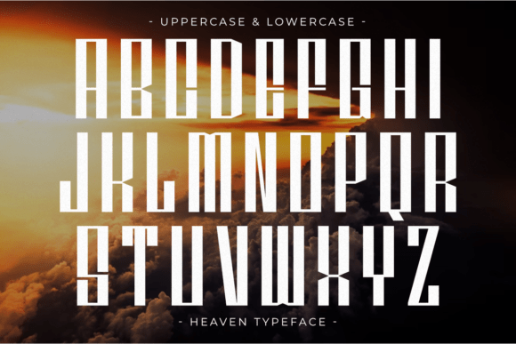 Heaven Font - Preview 4