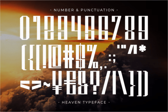 Heaven Font - Preview 5