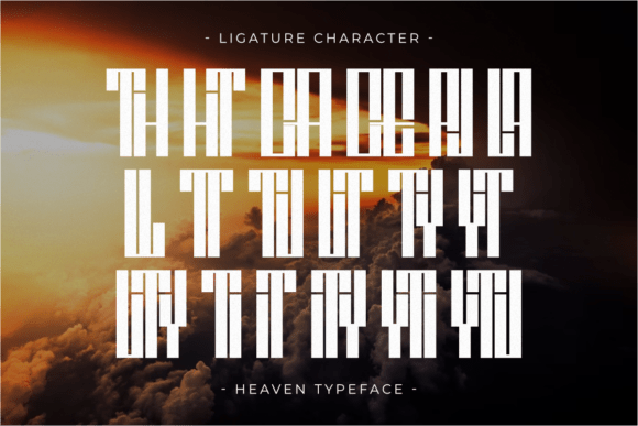 Heaven Font - Preview 6