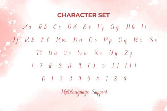 Marlie Evelyn Font PNG with transparent background - Preview 3