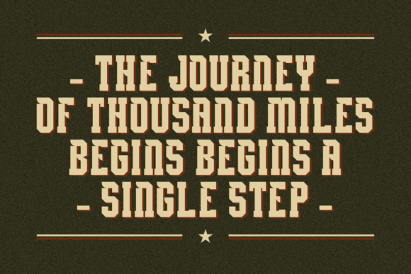 North Courage Font PNG with transparent background - Preview 4