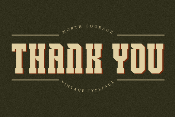 North Courage Font PNG with transparent background - Preview 5