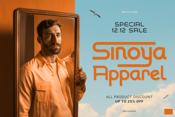 Signoy Font PNG with transparent background - Preview 3