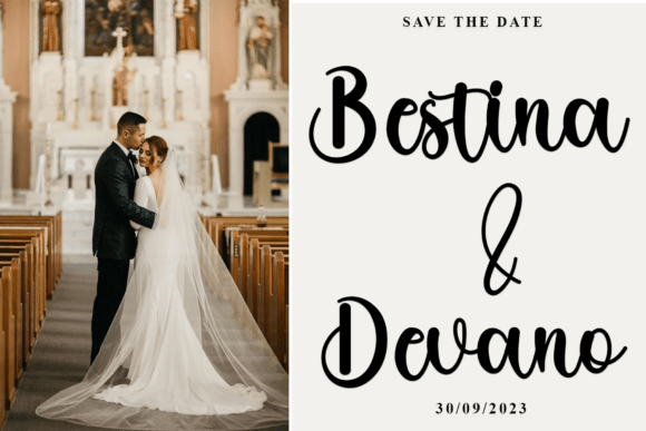 Delicious Font Font - Preview 1