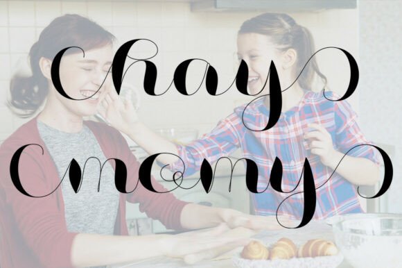 Argent Script Font - Preview 4