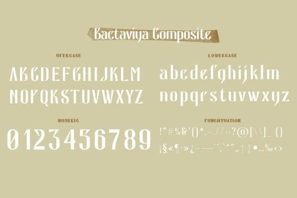 Bactaviya Font - Preview 3
