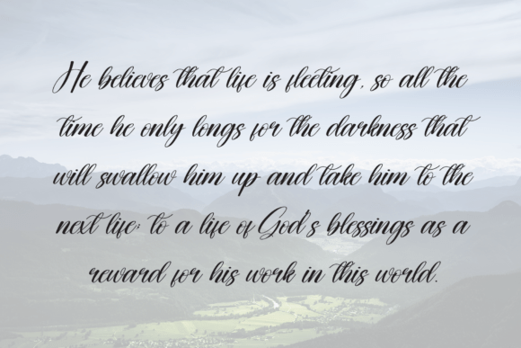 Birthy Font - Preview 5
