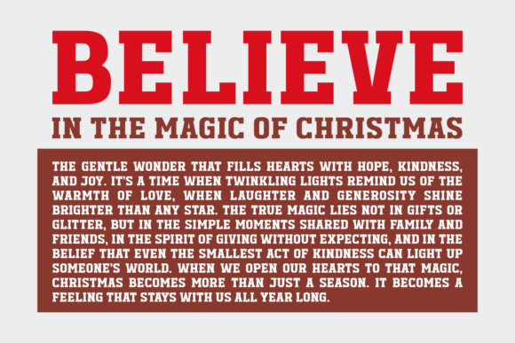 Christmas Education Font - Preview 1