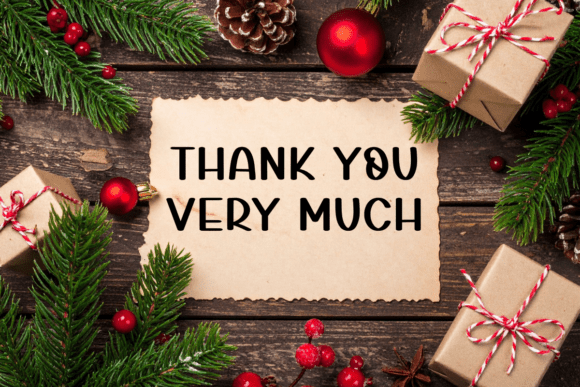Christmas Stocking Font - Preview 4