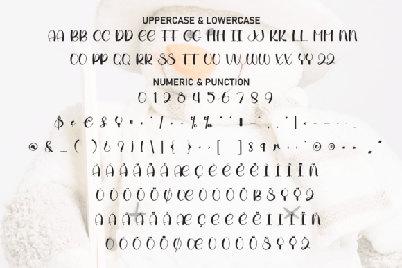 Chubby Snowman Font - Preview 6