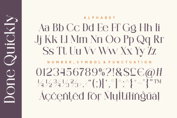 Done Quickly Font - Preview 3