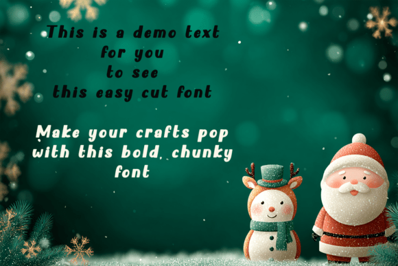 Easy Cut Font PNG with transparent background - Preview 3