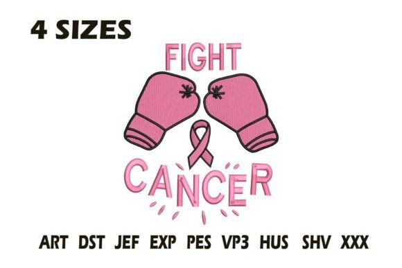 Fight Cancer Boxing Gloves