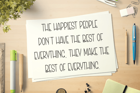 Forever Wonderful Font - Preview 4