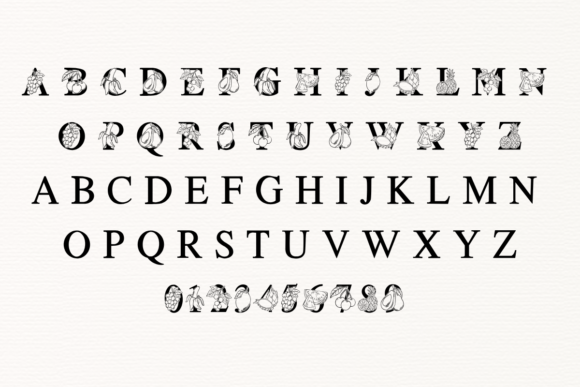 Fruit Font - Preview 1