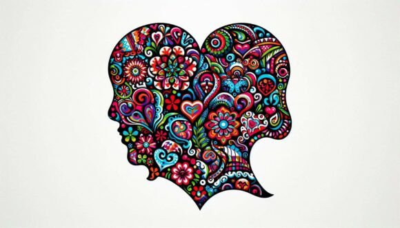 Funky LOVE, 70s-inspired Patterns