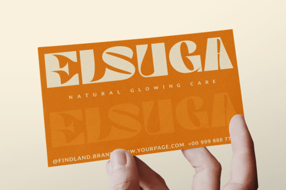 Glare Font PNG with transparent background - Preview 3