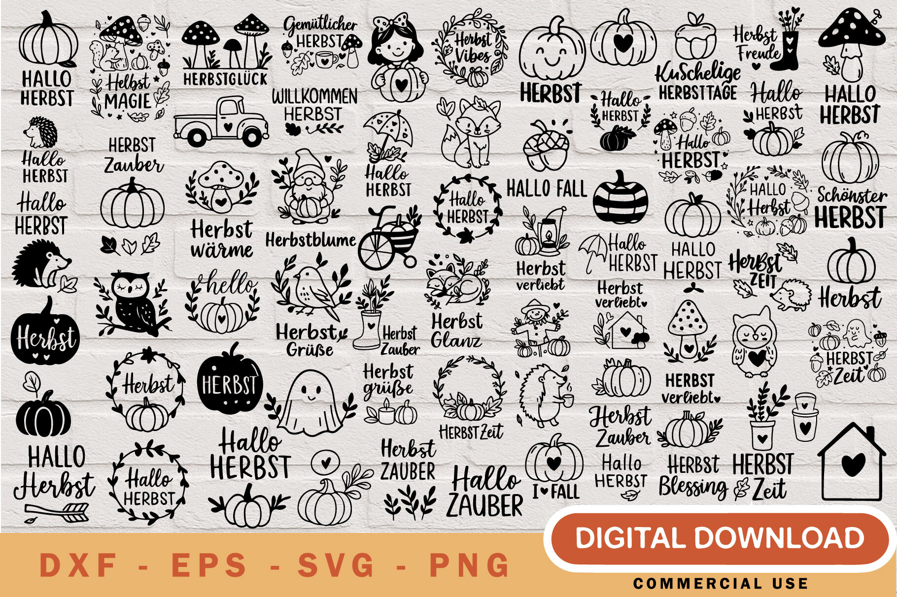 Herbst SVG Bundle
