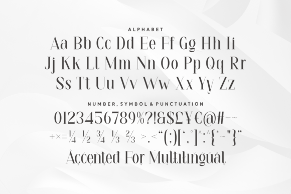 Hoska Font PNG with transparent background - Preview 3
