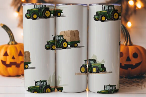 John Deere Tractors Tumbler Wrap