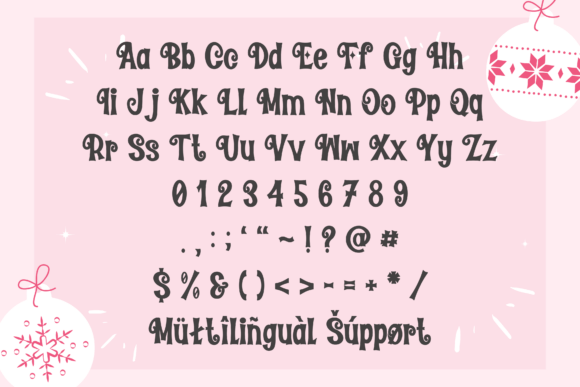 Kissmerry Font PNG with transparent background - Preview 2