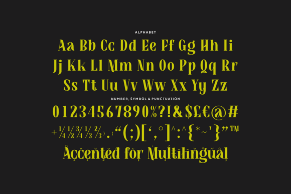 Metion Font PNG with transparent background - Preview 3