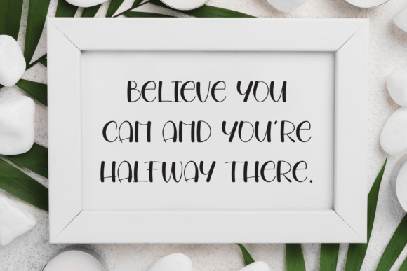 Morning Christmas Font font preview - 2