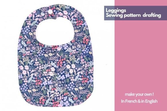 Press Stud Bib Sewing Pattern