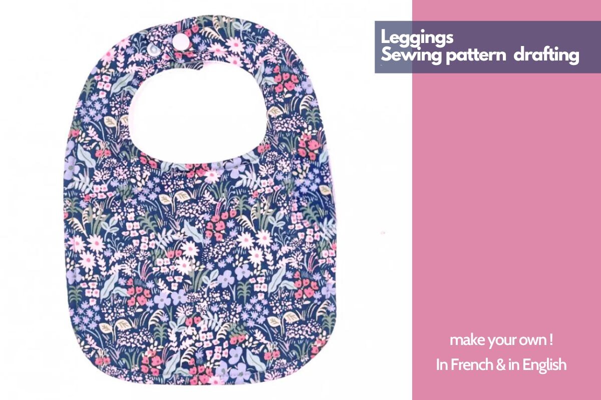 Press Stud Bib Sewing Pattern