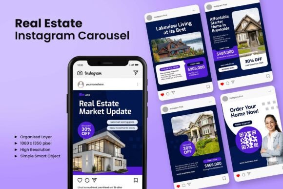 Real Estate Instagram Carousel