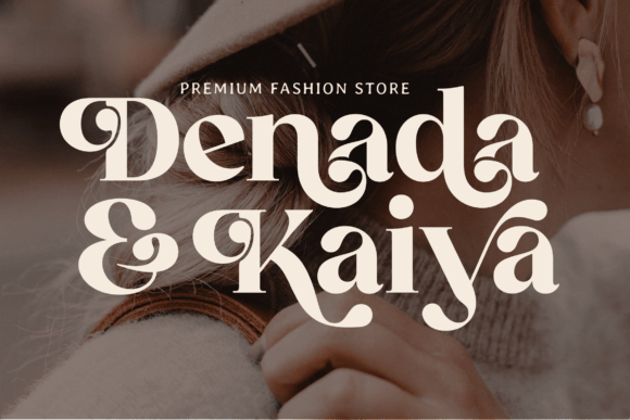 Retrofly Font font preview - 4