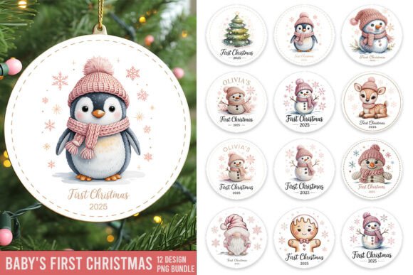 Baby’s First Christmas Ornament Bundle
