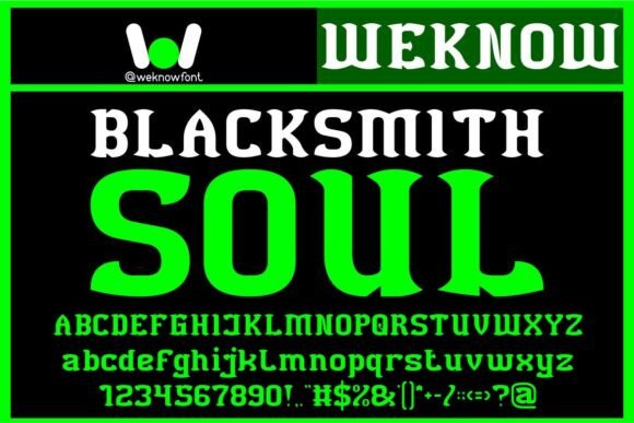 Black Bird Font - Preview 4