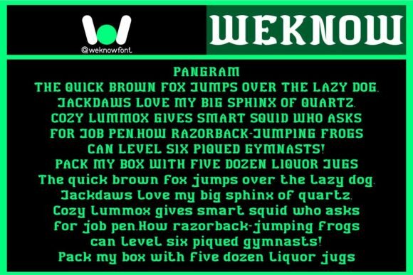Black Bird Font - Preview 5