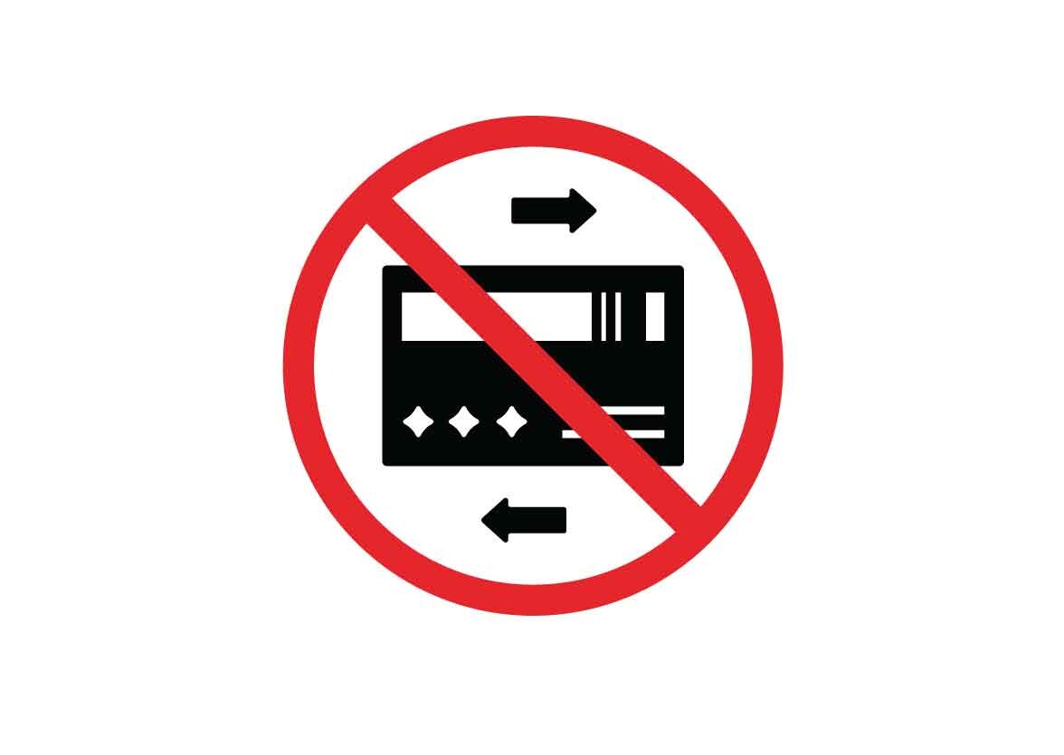 Broken Credit Card Icon