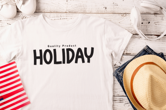 Christmas Frameline Font PNG with transparent background - Preview 1