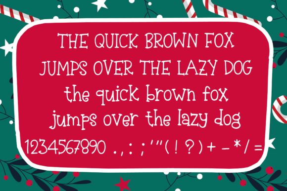 Christmas Sugar Font - Preview 3