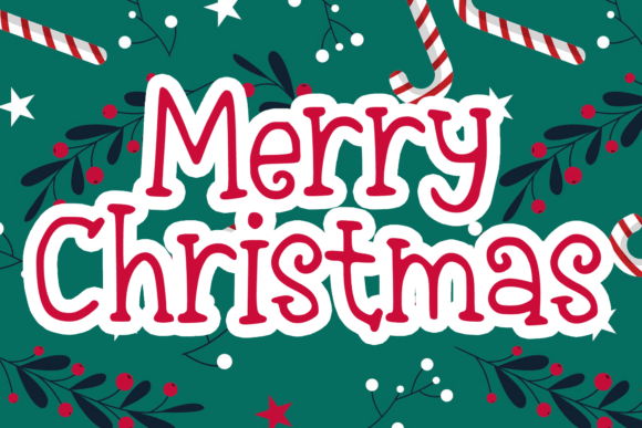 Christmas Sugar Font - Preview 4