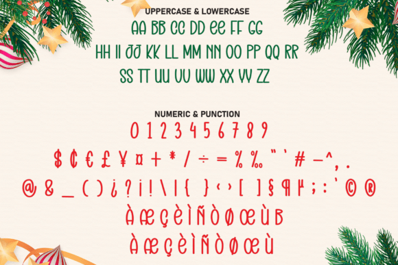Grinch Christmas Font - Preview 6
