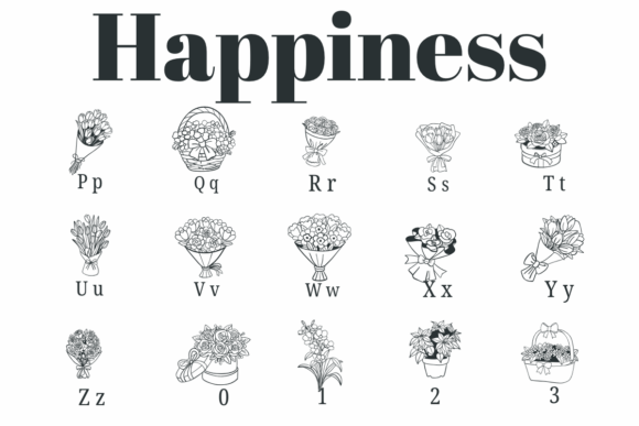 Happiness Font - Preview 2