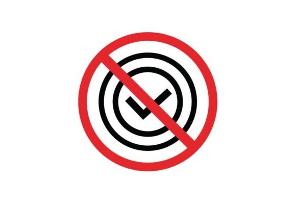 No Check Mark
