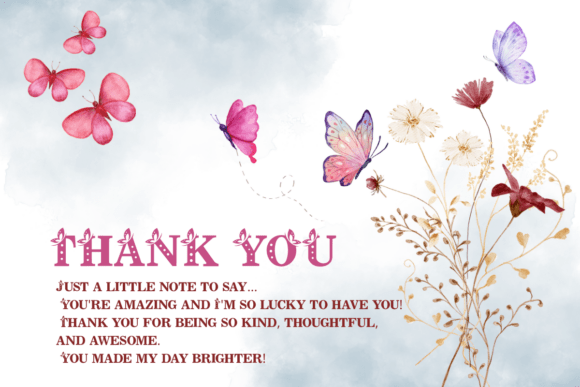 Polka Butterfly Font PNG with transparent background - Preview 4