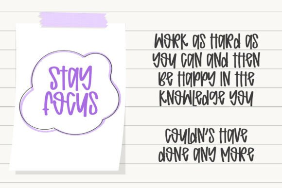 Preppy Writing Font PNG with transparent background - Preview 2