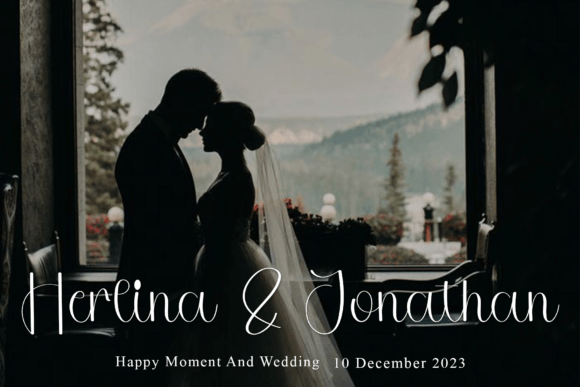 Santa Sometimes Font PNG with transparent background - Preview 1