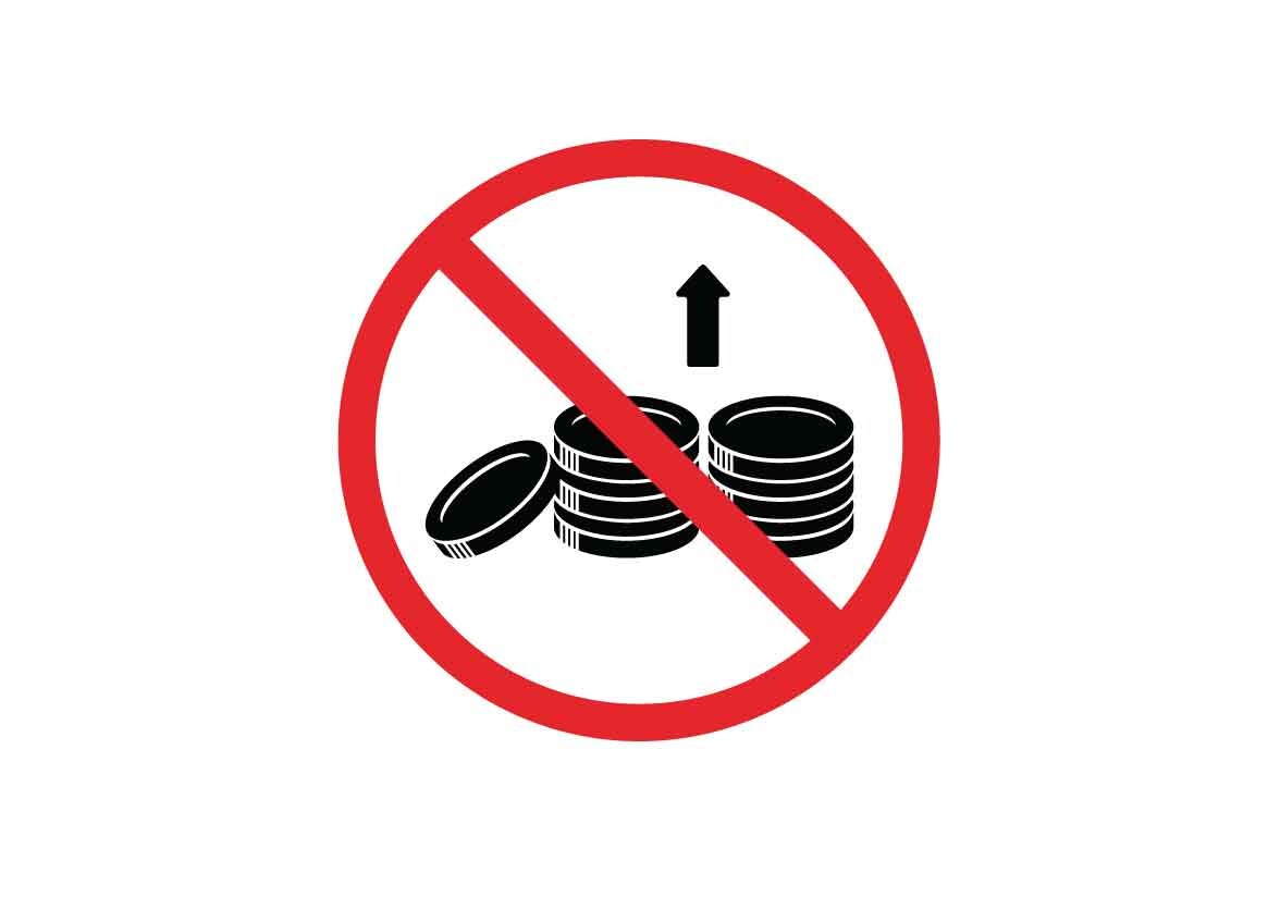 Investment Cross Coin Icon