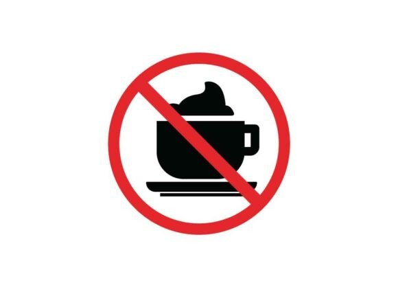 No Cup, No Drinks Sign Icon