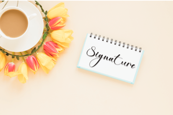Beautiful Font - Preview 4