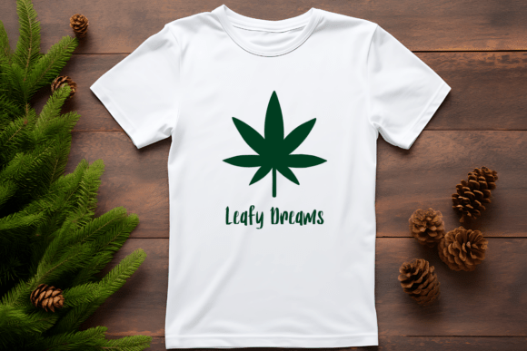 Blooming Leaves Font - Preview 4