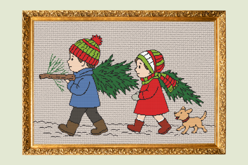 Bringing Home the Christmas Tree
